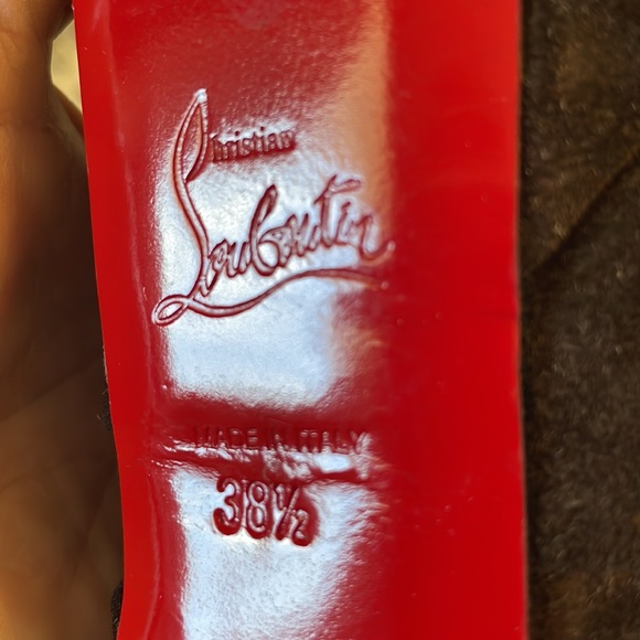 Louboutin Suede Booties - Picture 6 of 9